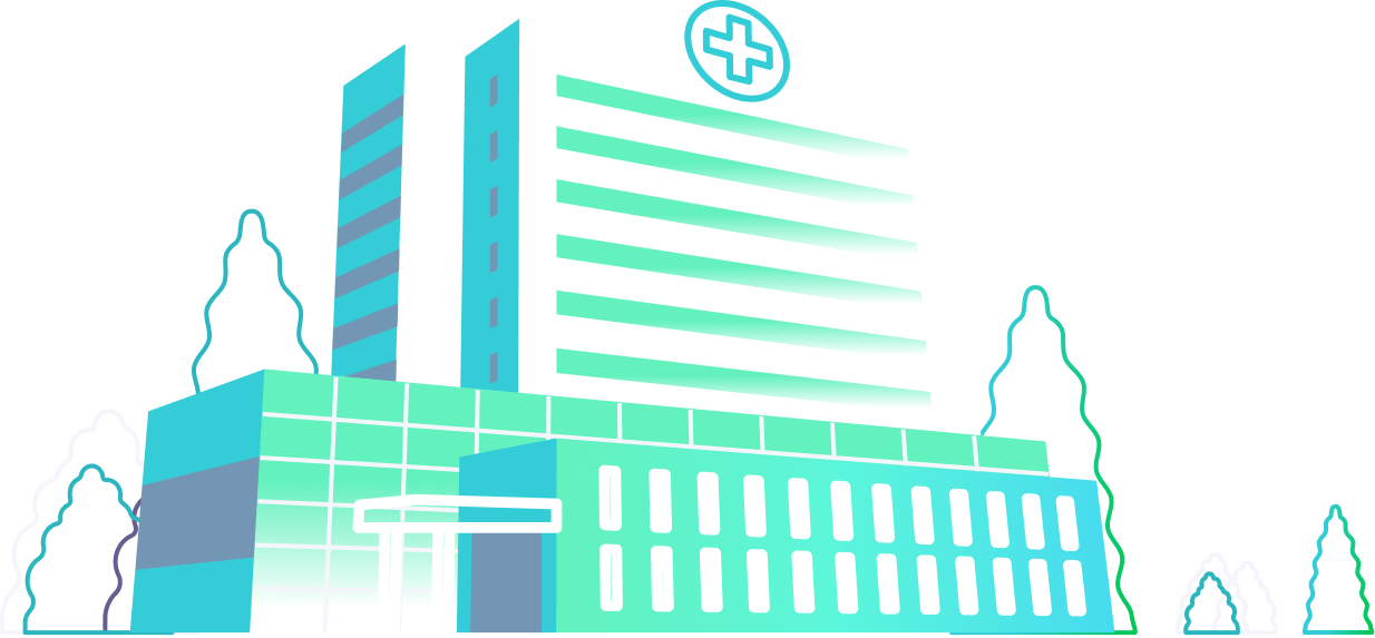 Dashboard do Bionexo 360º com indicadores hospitalares